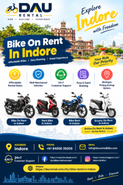 Rent Bike In Indore – Dau Rental
