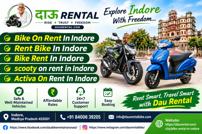 Bike Rent In Indore – Dau Rental