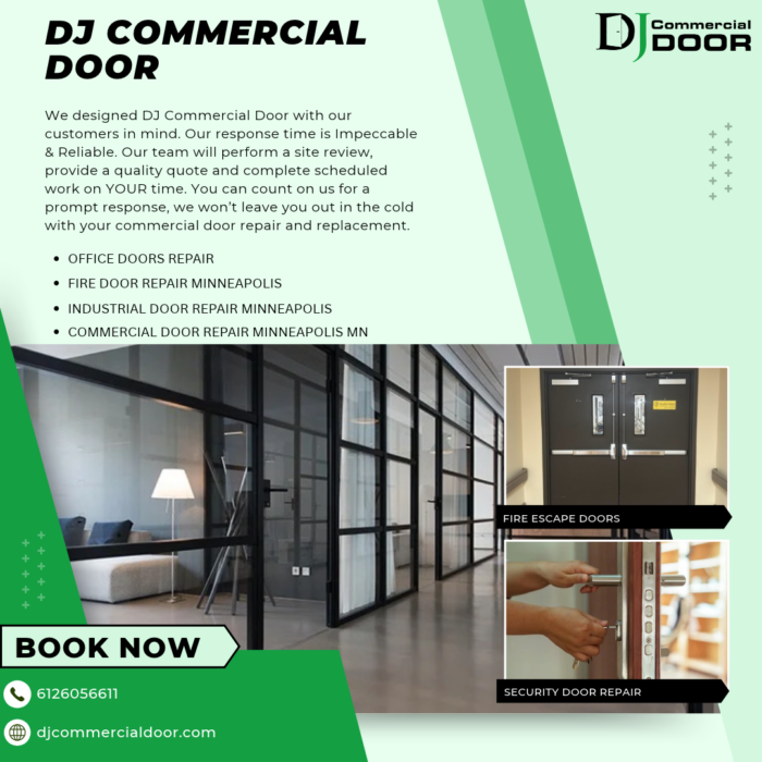 Reliable Industrial Door Repair Minneapolis for Commercial Facilities