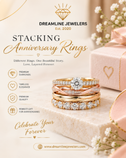 Elegant Stacking Anniversary Rings for Every Milestone