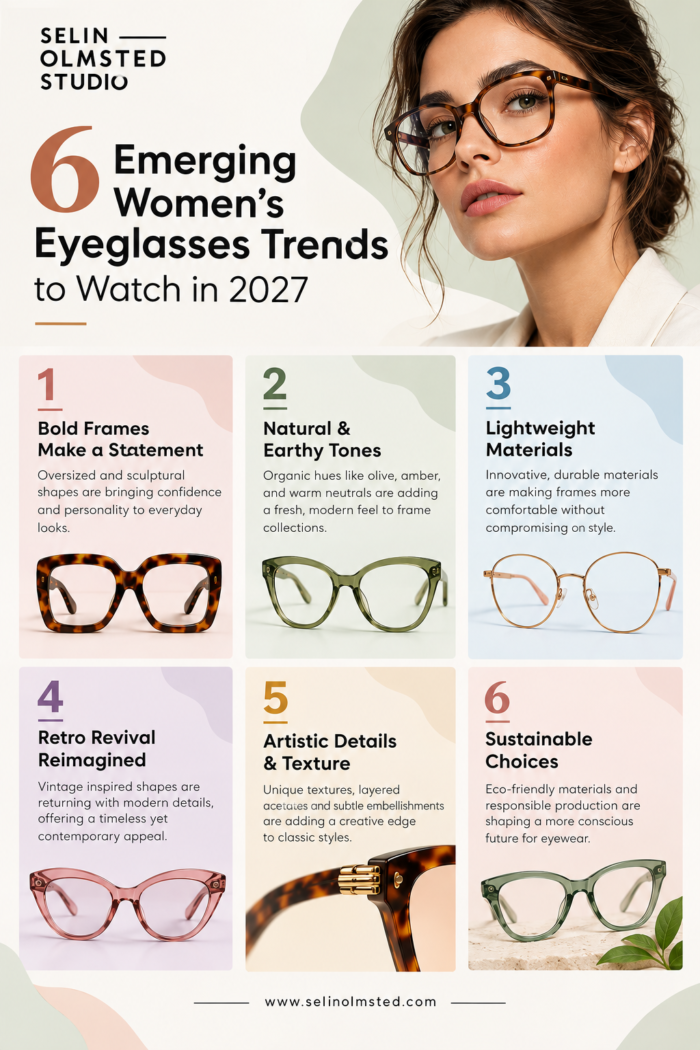 6 Emerging Women’s Eyeglasses Trends to Watch in 2027