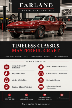 Restomod Classic Cars: Old-School Style, New-School Performance