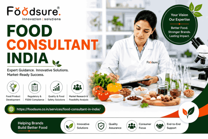 Food Consultant India: Expert Food Product Development Support