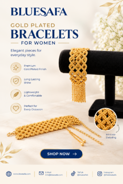 Gold Plated Bracelets for Women for Everyday Style