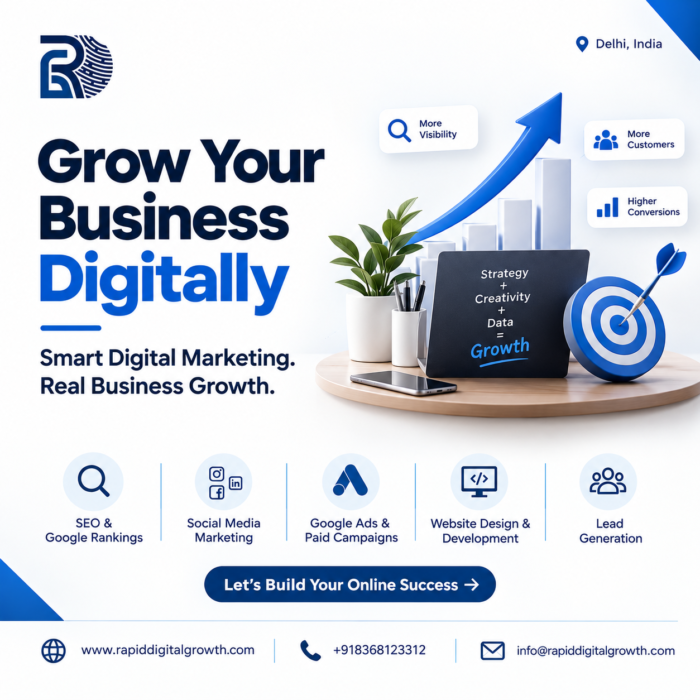 Want to Grow Your Business Digitally? Here’s How Rapid Digital Growth Can Help!