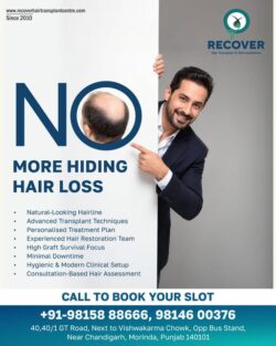 Recover Hair Transplant Centre | Hair Transplant in Morinda