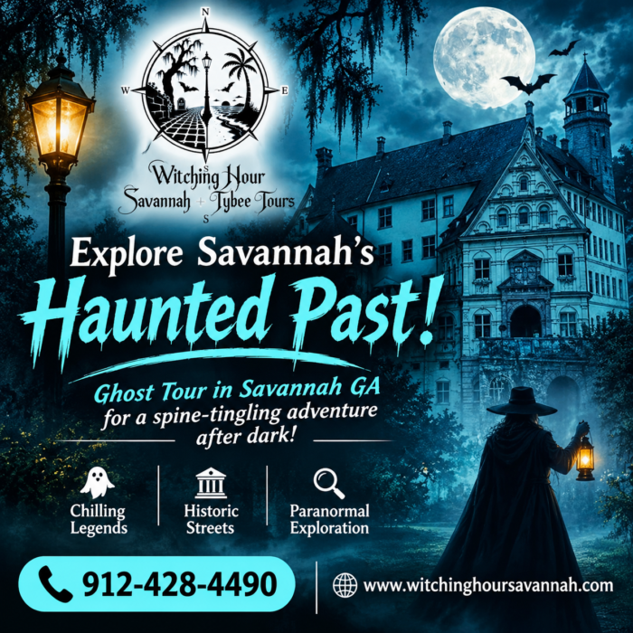 Uncover Savannah’s Chilling Secrets After Dark!