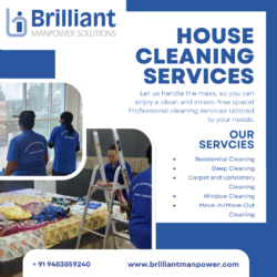 Expert House Cleaning Services in Jigani | Brilliant Manpower
