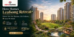 Hero Homes Leafsong Retreat Mohali sector 99 awaits buyers with premium 2 and 3 BHK high rise la ...
