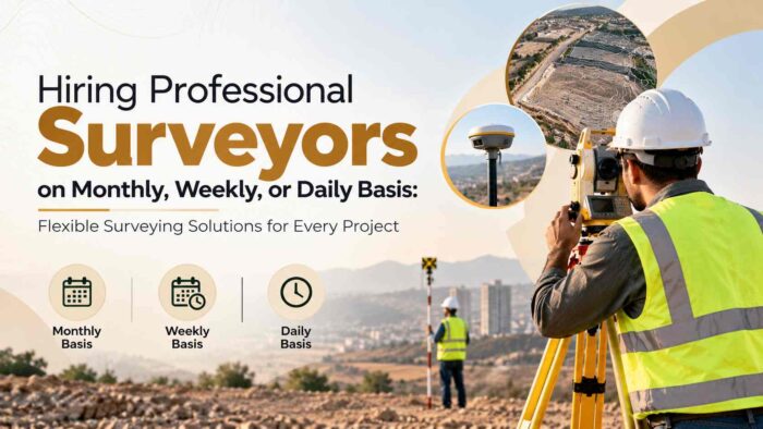 Hiring Professional Surveyors on Monthly, Weekly, or Daily Basis: Flexible Surveying Solutions f ...