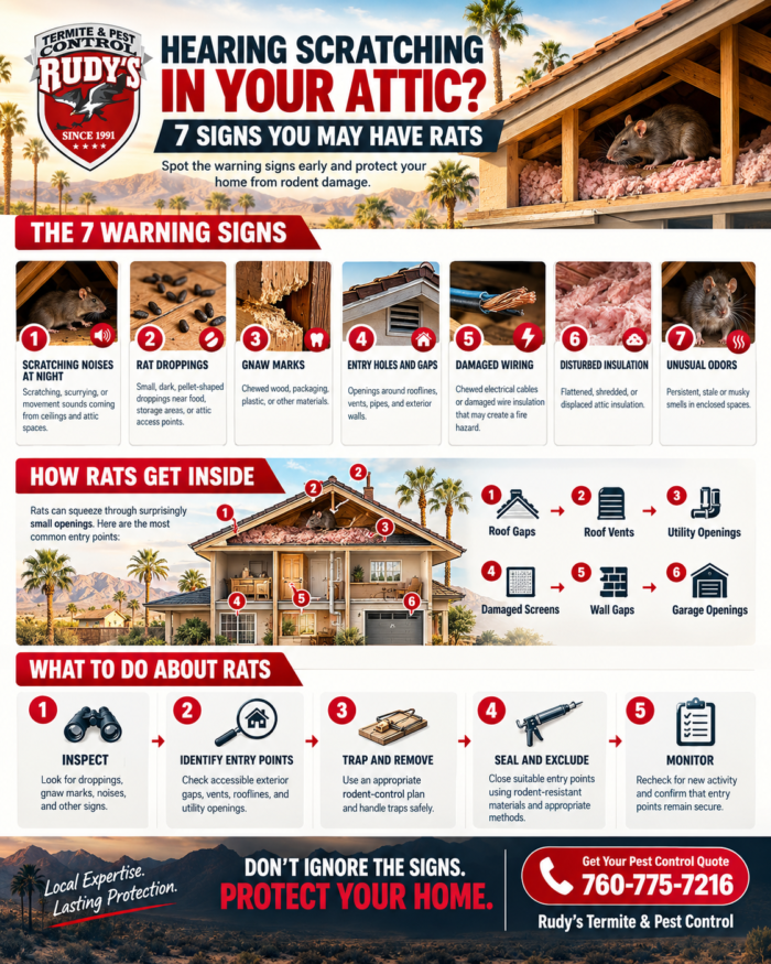 Home Pest Control Services: 7 Signs of Rats in Your Attic