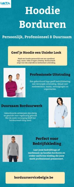 Hoodie Borduren – Persoonlijk, Professioneel & Duurzaam