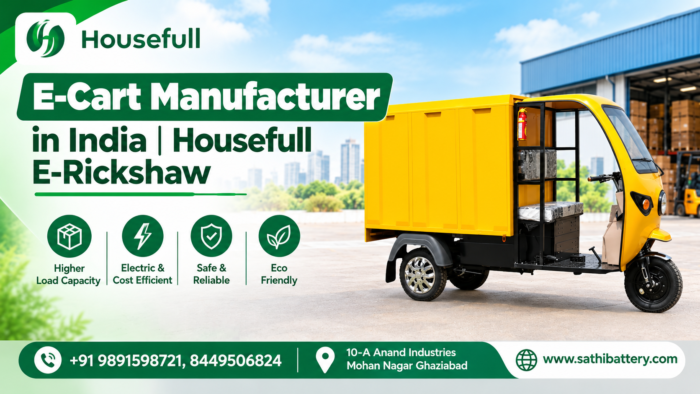 E-Cart Manufacturer in India | Housefull E-Rickshaw