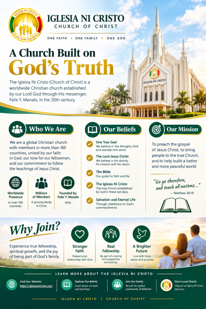 Iglesia Ni Cristo Community Outreach and Aid to Humanity