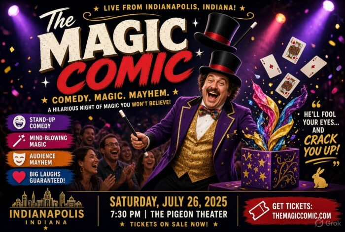 Comedy Magician Indianapolis Indiana – The Magic Comic