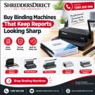 Buy Binding Machines That Keep Reports Looking Sharp