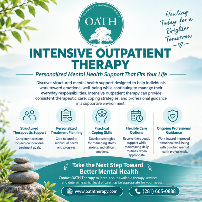 Intensive Outpatient Therapy at Oath Therapy