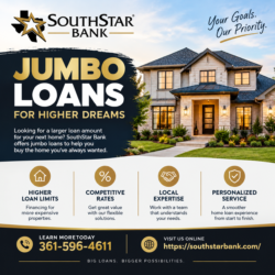 Jumbo Loans for Bigger Dreams | SouthStar Bank