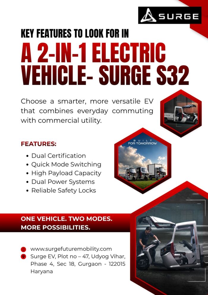 Key Features to Look for in a 2-in-1 Electric Vehicle
