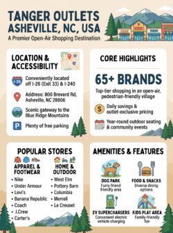 Enjoy a Wonderful Shopping Experience at Tanger Outlets Asheville NC