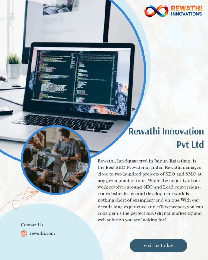 Best SEO Service in Jaipur for Higher Search Rankings by Rewathi Innovations
