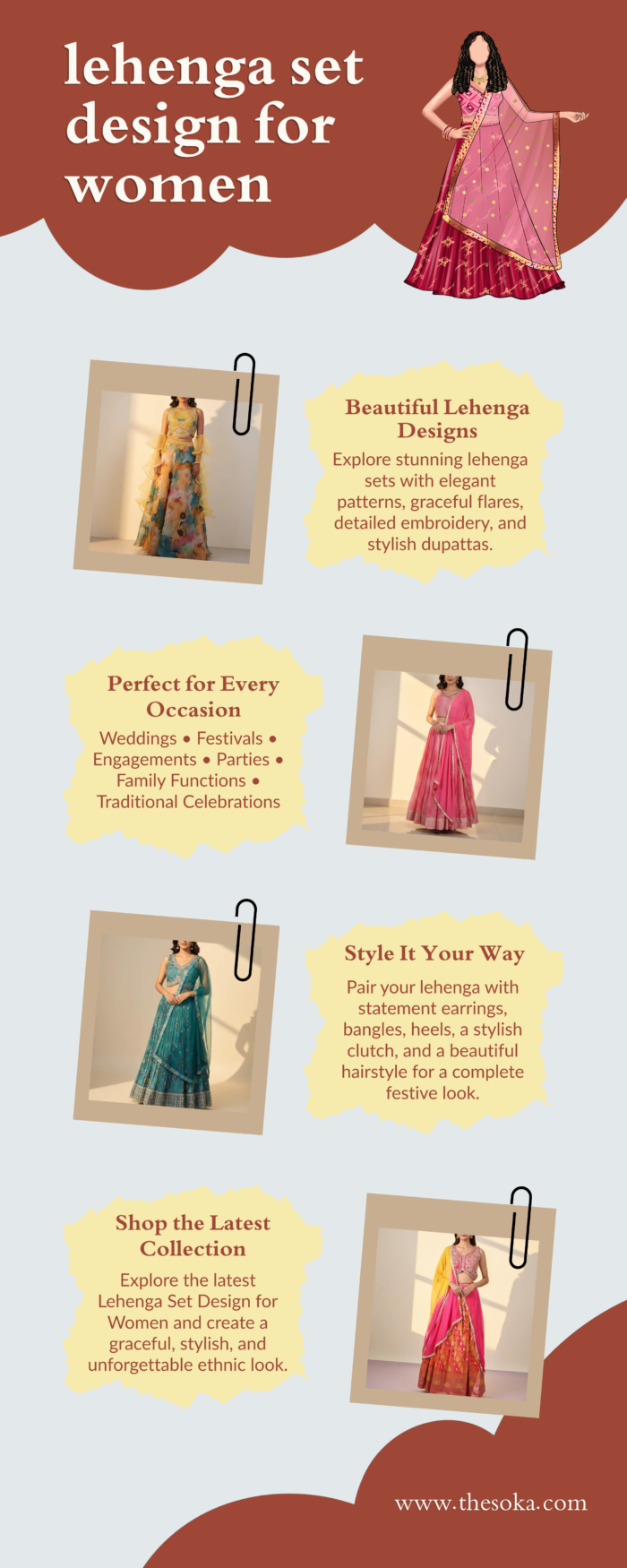 lehenga set design for women