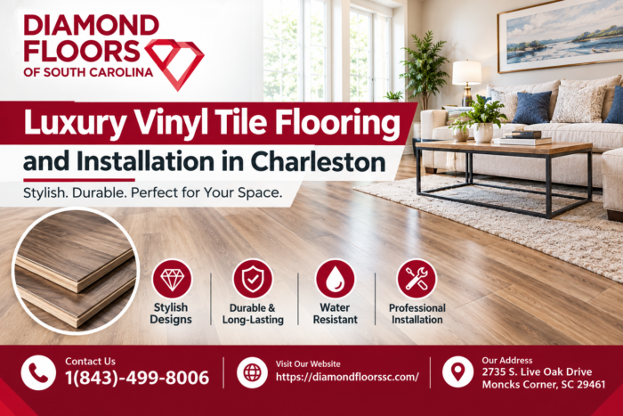 Transform Your Home With Luxury Vinyl Tile Flooring in Charleston