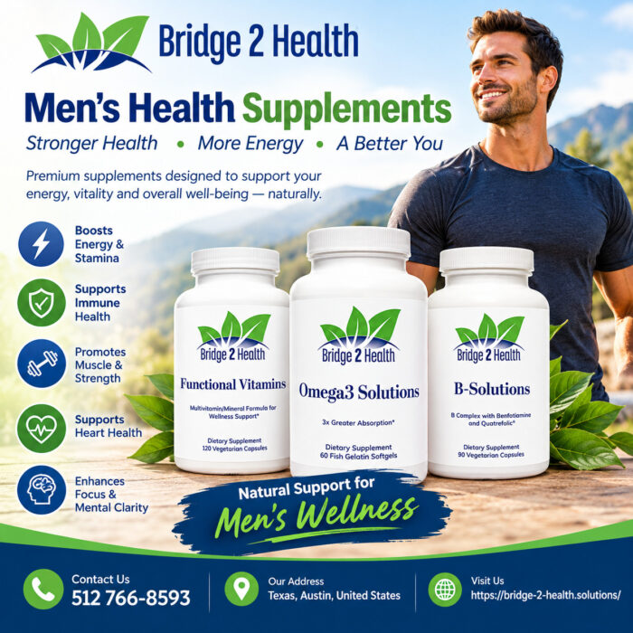 Men’s Health Supplements for Everyday Wellness