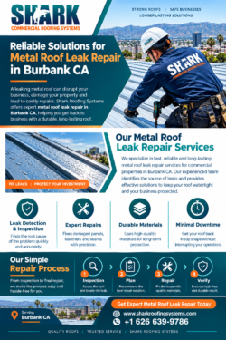 Keep Commercial Metal Roofs Strong and Leak-Free