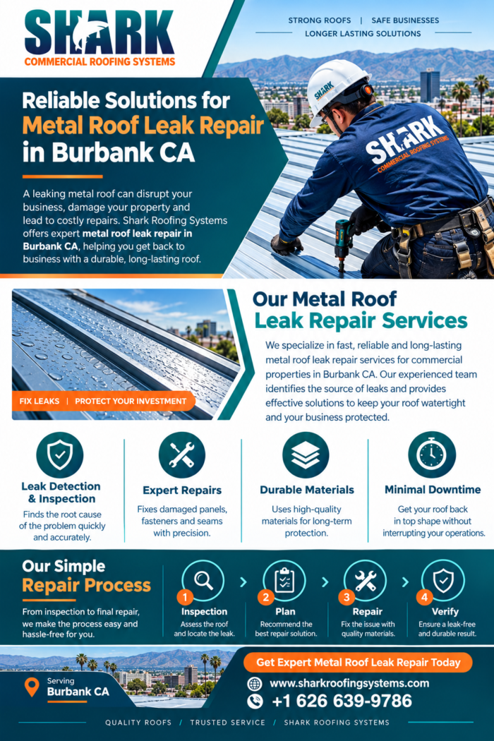 Keep Commercial Metal Roofs Strong and Leak-Free