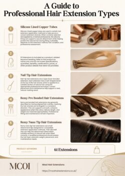 A Guide to Hair Extension Types | Mooi Hair Extensions UK