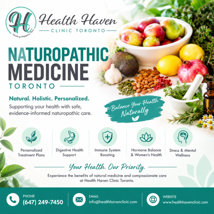 Naturopathic Medicine Toronto | Health Haven Clinic