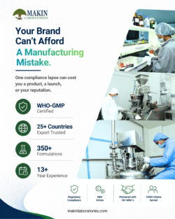 Certified Nutraceutical Manufacturers in India | Makin Labs