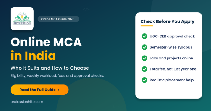 Planning an Online MCA? Understand Eligibility, Learning and Career Options