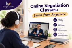 Online Negotiation Classes: Learn from Anywhere