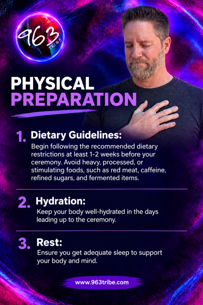 Physical Preparation for Your Ceremony