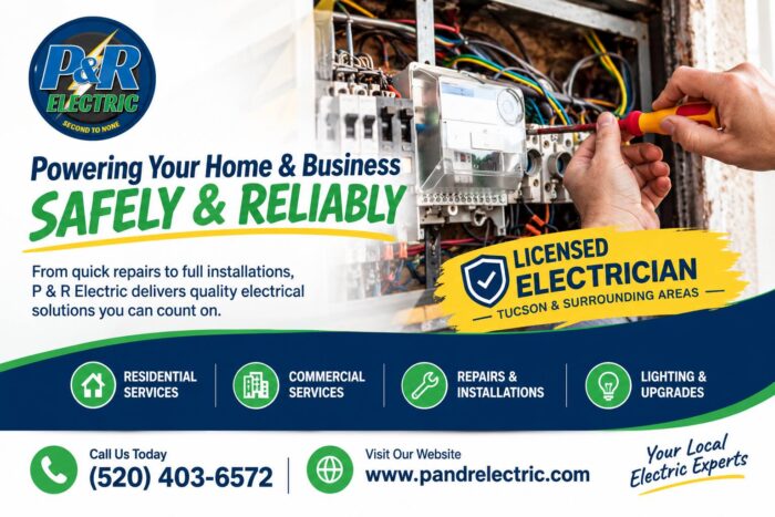 Your Trusted Licensed Electrician in Tucson