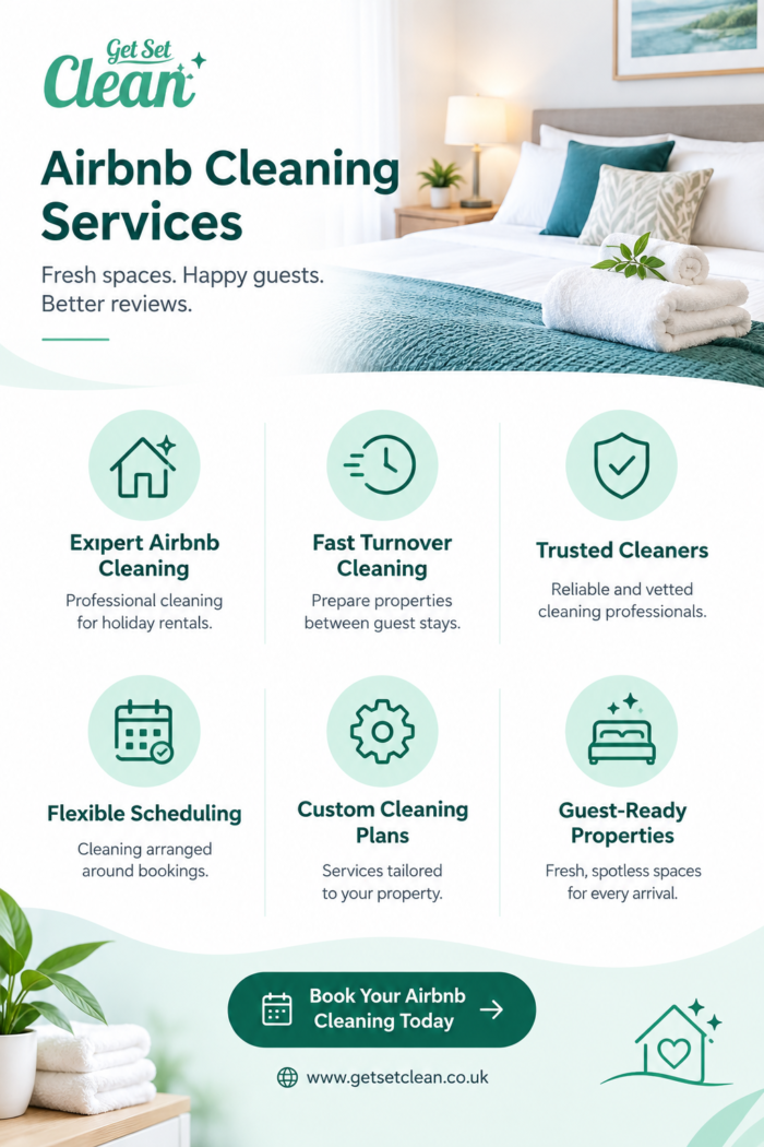Flexible Airbnb Cleaning Services in London