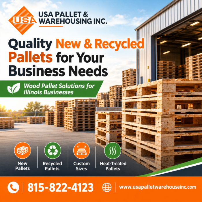 Quality New & Recycled Pallets for Your Business Needs