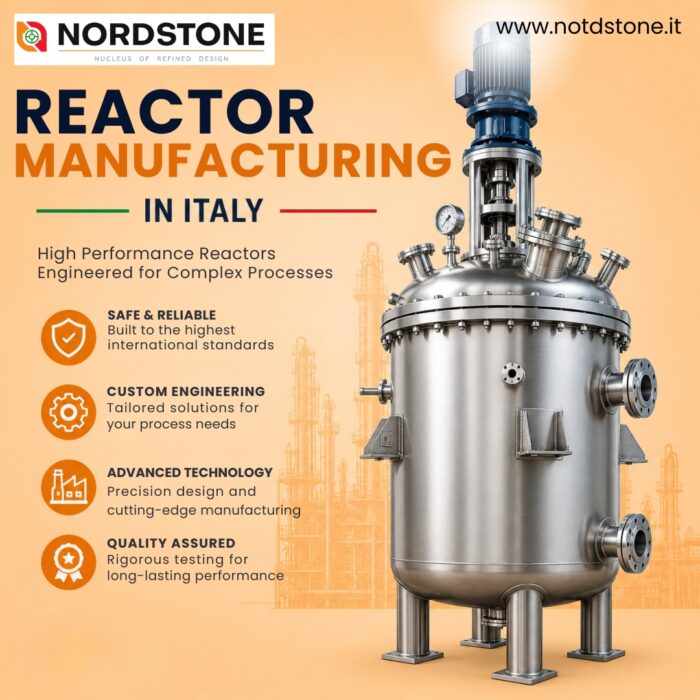 Reactor Manufacturing in Italy | Nordstone