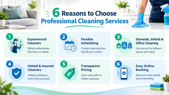 6 Reasons to Choose Professional Cleaning Services