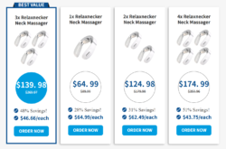 Relaxnecker Neck Massager USA Reviews