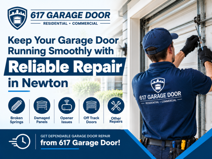 Keep Your Garage Door Running Smoothly with Reliable Repair in Newton