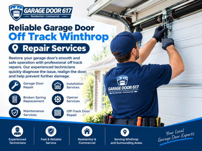 Reliable Garage Door Off Track Winthrop Repair Services