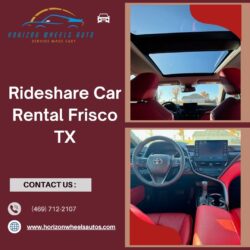 Rideshare Car Rental Frisco TX
