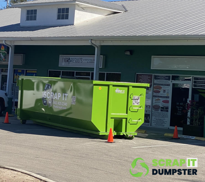 Make Cleanup Easier With Dumpster Rental in Brandon FL