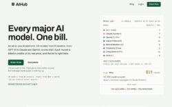 AIHub: Every major AI model. One bill.