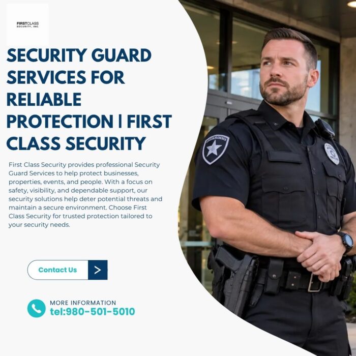 Security Guard Services for Reliable Protection | First Class Security