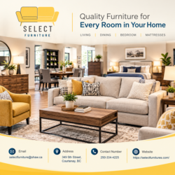 Best Furniture Stores in Courtenay, BC | Select Furniture & Mattress Ltd