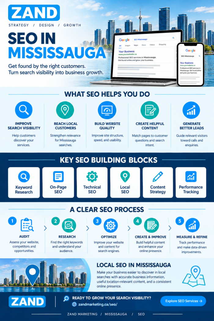 SEO Mississauga: Benefits, Strategy & Local SEO Guide | ZAND Marketing